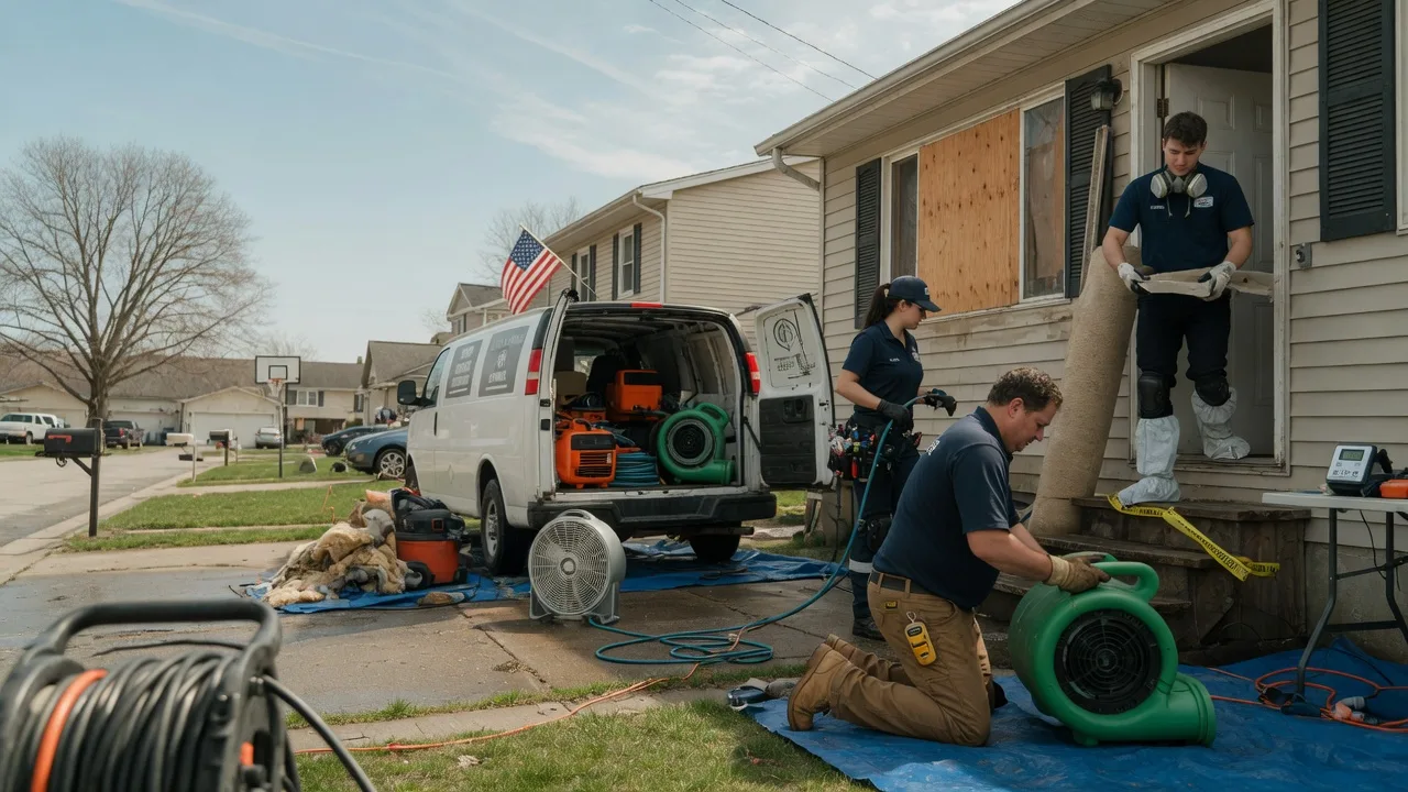 Water Damage Restoration in Hickory, KY near me